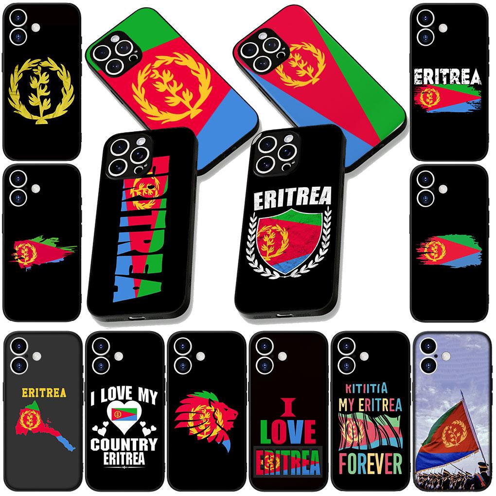 Soft Cover for Samsung Galaxy S25 S24 S23 FE Plus Ultra S7 Edge A16 A15 5G s25+ Coque Phone Case Red Eritrean Eritrea Flag