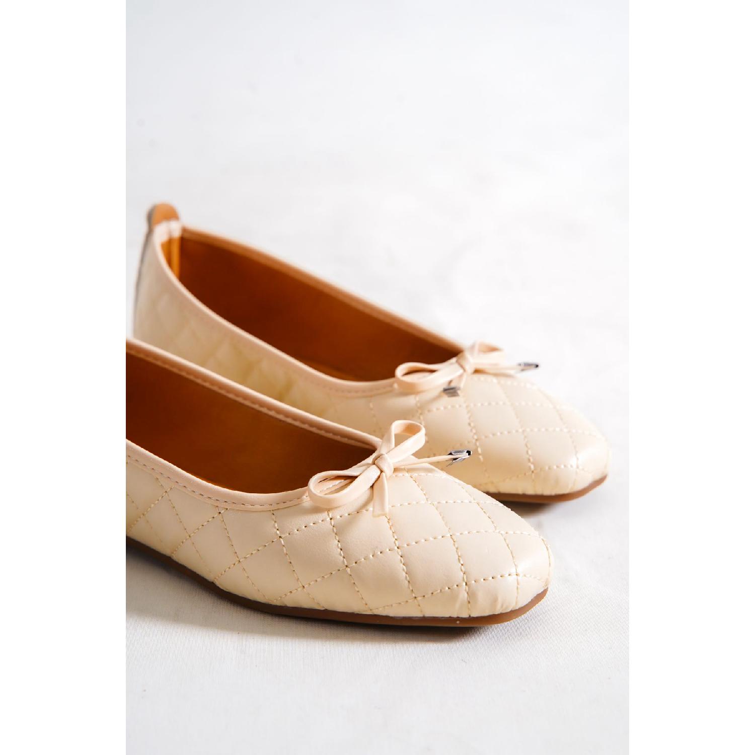 

Hana Trend Quilted Women s Ballerinas 37