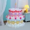 Kit Tort cu Balon DIY pentru Decorarea Primei Zile de Naștere a Copiilor