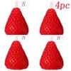 15pcs Strawberry Shaped Scented Candles Fruit Aroma Soy Wax Handmade Candle Home Valentine's Day Decoration Birthday Gifts