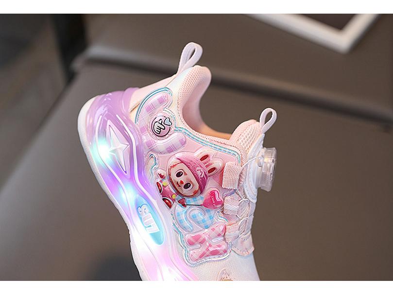 Barnskor med ljus, slip-on, prinsessmodell för våren 2025