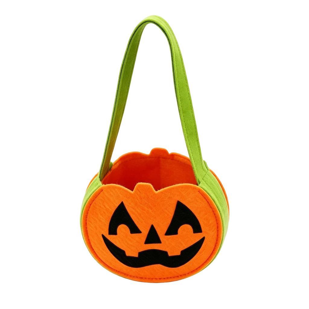 Halloween Pumpkin Crossbody Bag - or Candy for Kids - Handheld Gift Purse