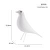 Creative Resin Dove Figurine: Bird Ornament Décor for Home & Entryway