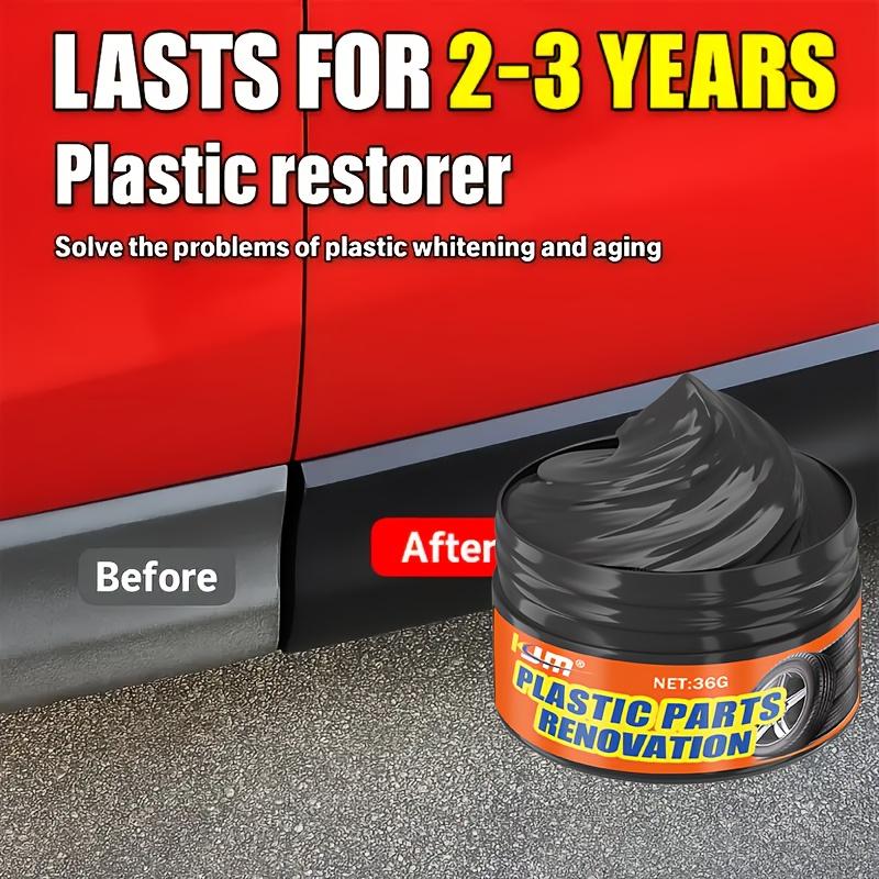 Automobil-Kunststoff-Kratzerentferner-Wachs, verwendet zur Reparatur von Kratzern an Stoßfängern und Innenräumen, zur Aufwertung von Kunststoffkomponenten