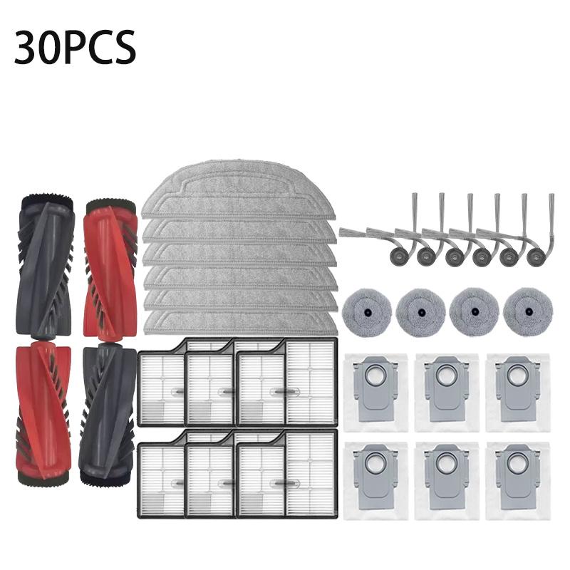 For Roborock S9 MaxV Ultra / Saros 10 / S90ver / A1460RR Robot Vacuum Accessorie Main Side Brushe Mop Cloth HEPA Filter Dust Bag
