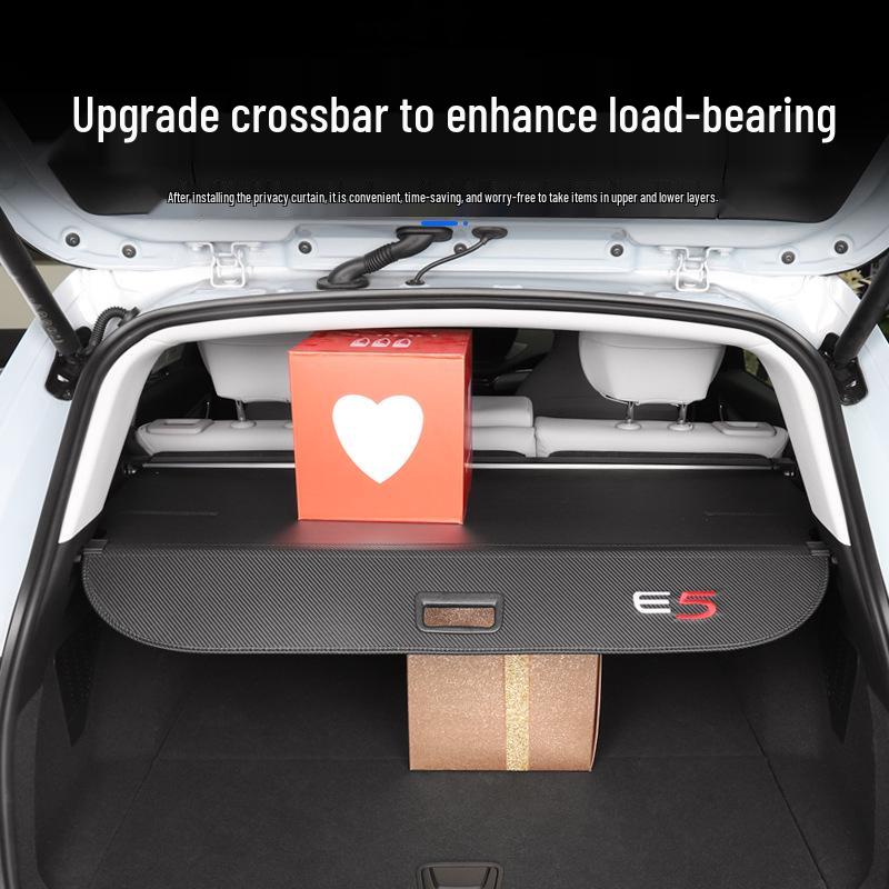 Buick E5 Trunk Cover: Retractable Partition for Tail Box Storage