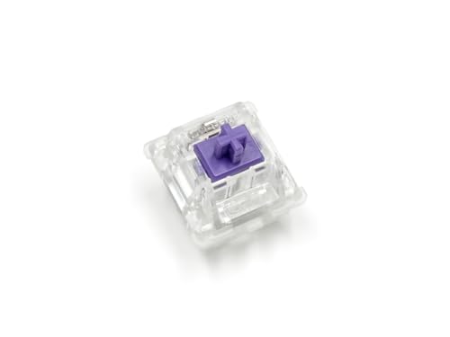 FILCO CHERRY MX2A RGB 5-Pin Switches, Purple, Pack of 70, for Clear Case RGB Keyboards (FKSW70CH/MPU-RZ)