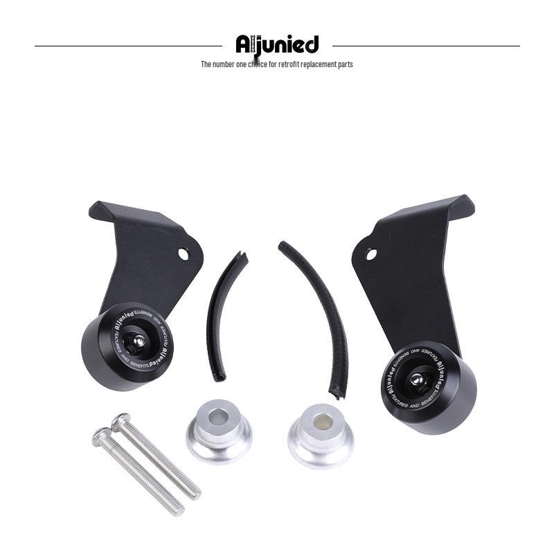 KY450 Rally Fuel Tank Protection Bumper with Engine Guard and Center Rubber Pad