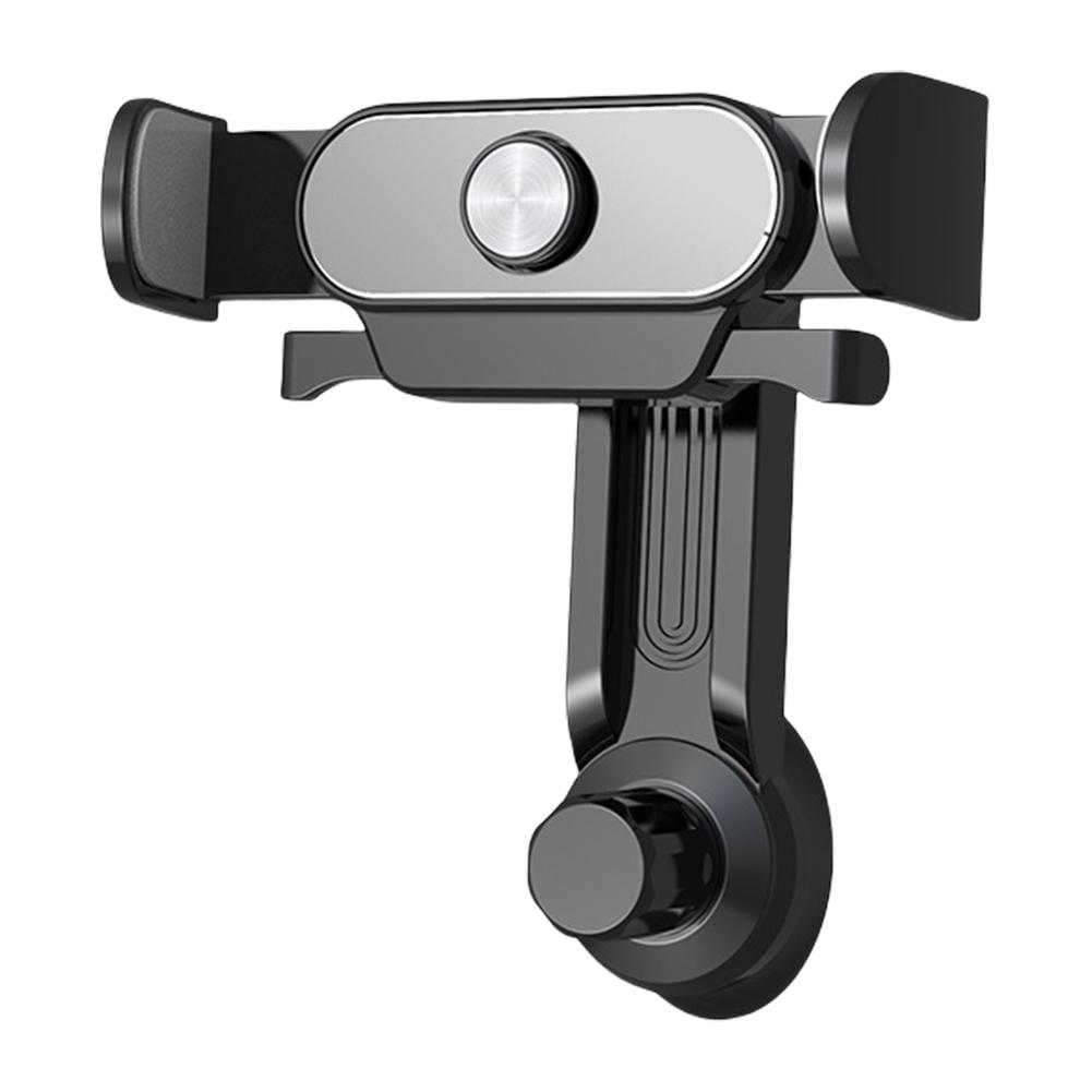 

Car Phone Holder 360 Rotation Air Vent Clip Mount Cell Phone Bracket Clamp Navigation Phone Bracket for 4.0-6.9 Inch Smartphones серебряный