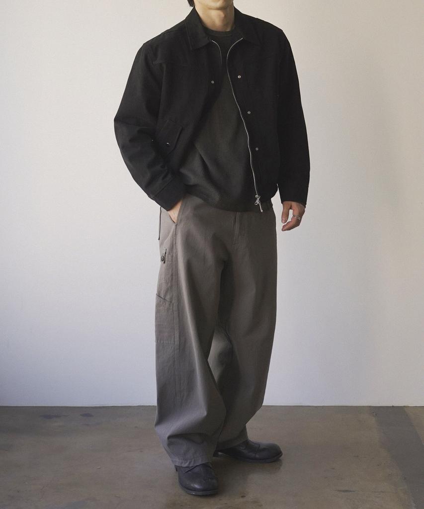 SIIIIDO Ford Sd Front Line Curved Cotton Pants #1