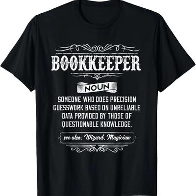 Boekhouder Grappige Definitie T-shirt