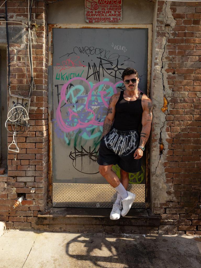 YoungLA Trendige Amerikanische Print Baumwolle Sommer Sportshorts
