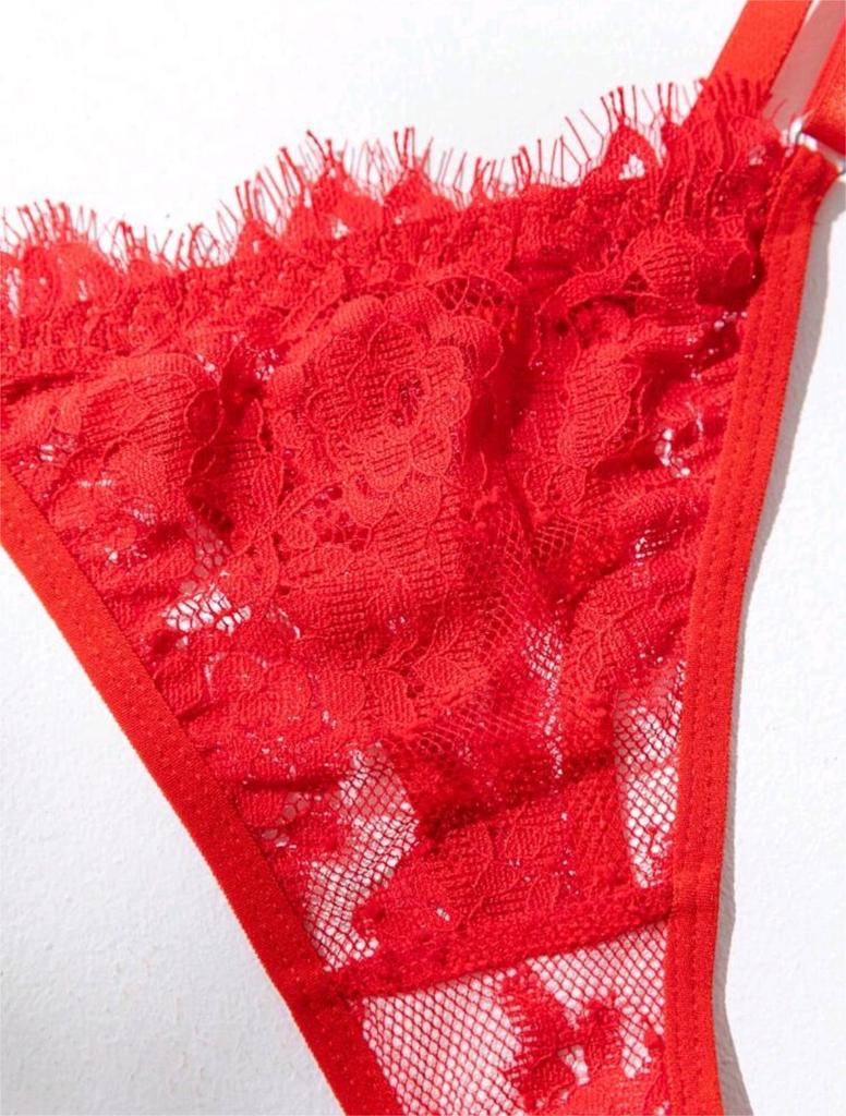 2025 Bestseller: Sexy Lace Trim Lingerie Set for Europe & America