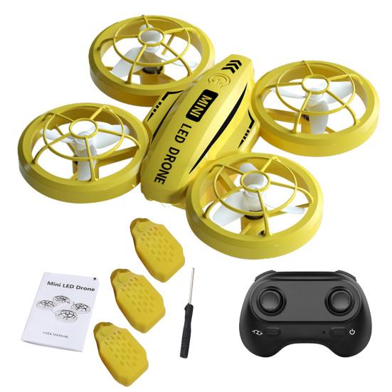Kids Mini Drone Remote Control Colorful LED Quadcopter 360° Flip Children
