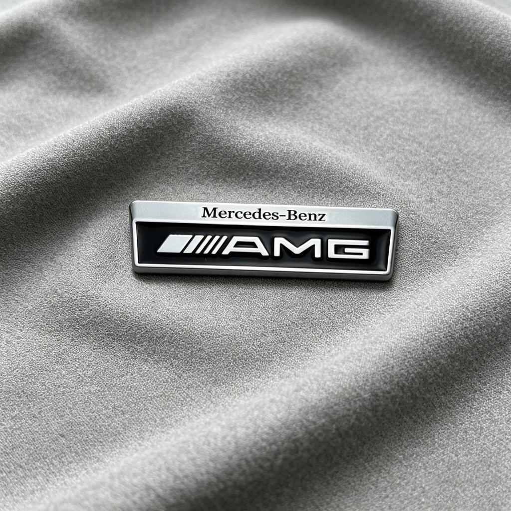 Car 3D Metal Stickers Decoration For Mercedes Benz AMG Brabus Maybach Smart W204 GLC CLA GLK W205 W203 W206 W108 W124 W126 geu8