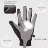Fishing Gloves Ice Silk Touchscreen Non-Slip Fitness UV Protection Gloves Men Women Cycling Summer Motorcycle Elastic Gloves