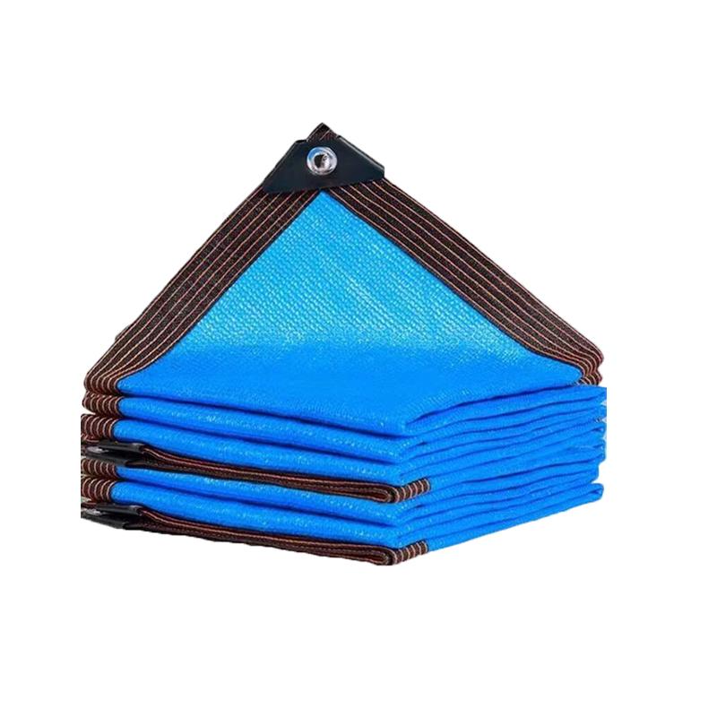 12-Pin Sonnenschutznetz Grün Blau Anti-UV HDPE Garten Sukkulente Pflanze Schattierungsnetz Outdoor Schwimmbadabdeckung Sonnenschutznetz