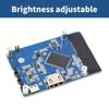 Adjustable Brightness 3.2inch IPS LCD Display, 480x800Pixel, Adjustable Brightness for PC Wide Viewing Angle, Touchless