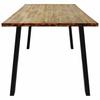 Dining Table 200x90x75 Cm Solid Acacia Wood