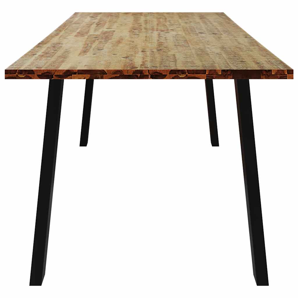 Dining Table 200x90x75 Cm Solid Acacia Wood