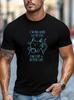 Herren Katzen Grafik T-Shirt Ich arbeite hart, damit meine Katze ein besseres Leben führen kann Tee Top