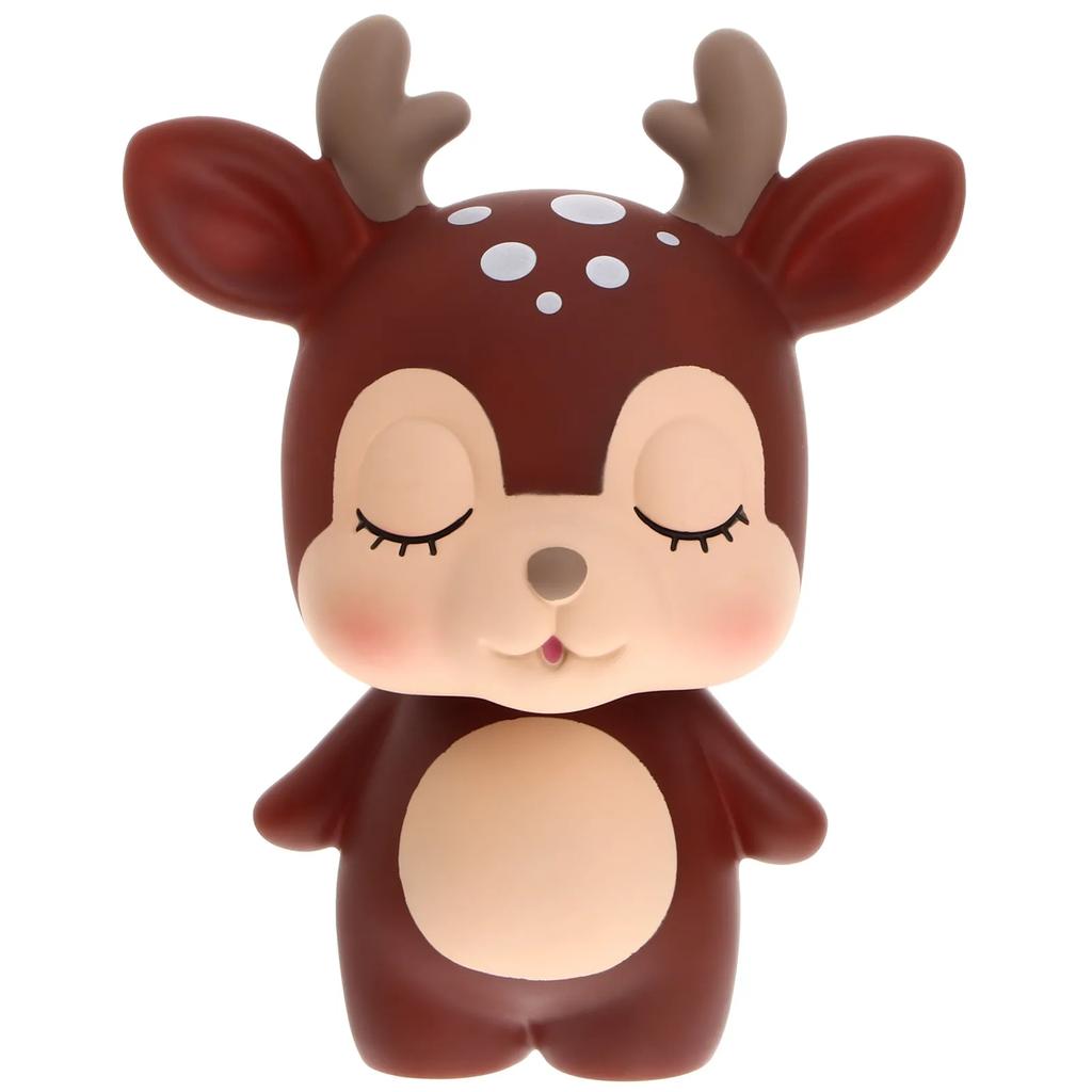 Cartoon Cute Deer Shape Piggy Bank Coin Storage Container Money Jar Coins Money Box Large Savings Box Valentine's Day Gifts