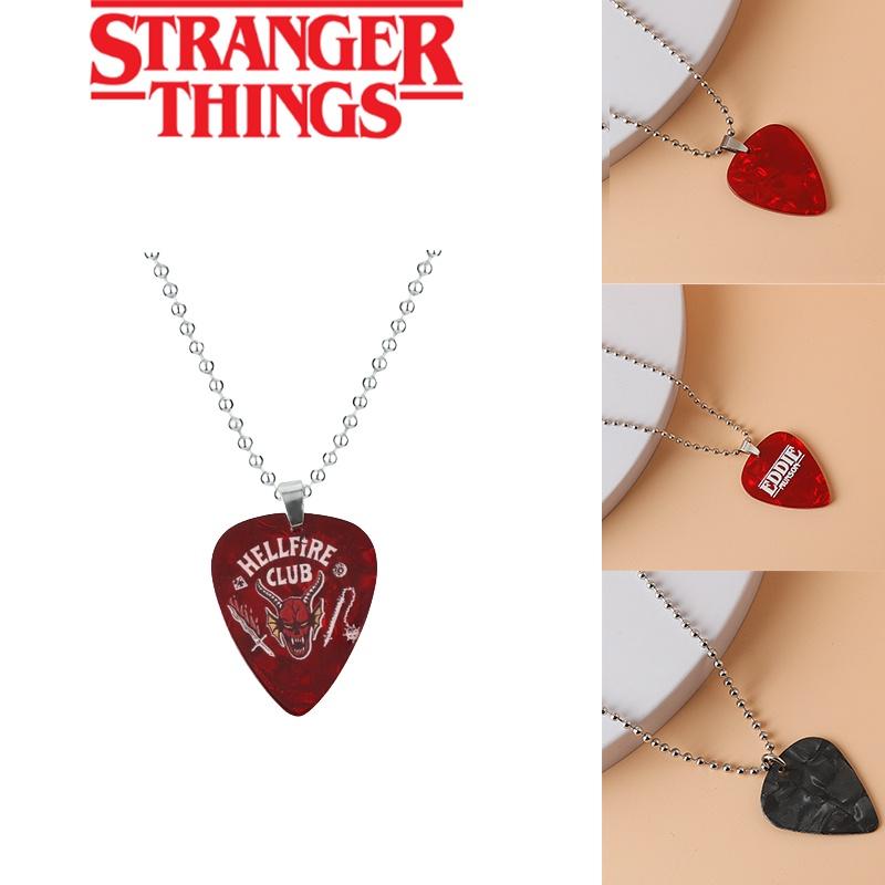 Eddie Hellfire Club Munson Kytarové Trsátko Plectrum Náhrdelník Koule