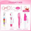 Popular Nurse Pen Set with Retractable Scroll and Badge Clip - Ideal Nurse's Day Gift with Light