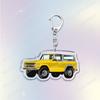 Vintage Classic Old Truck Keychains for Accessories Jewelry Retro Vector Car Keyrings Fans Friends Gifts