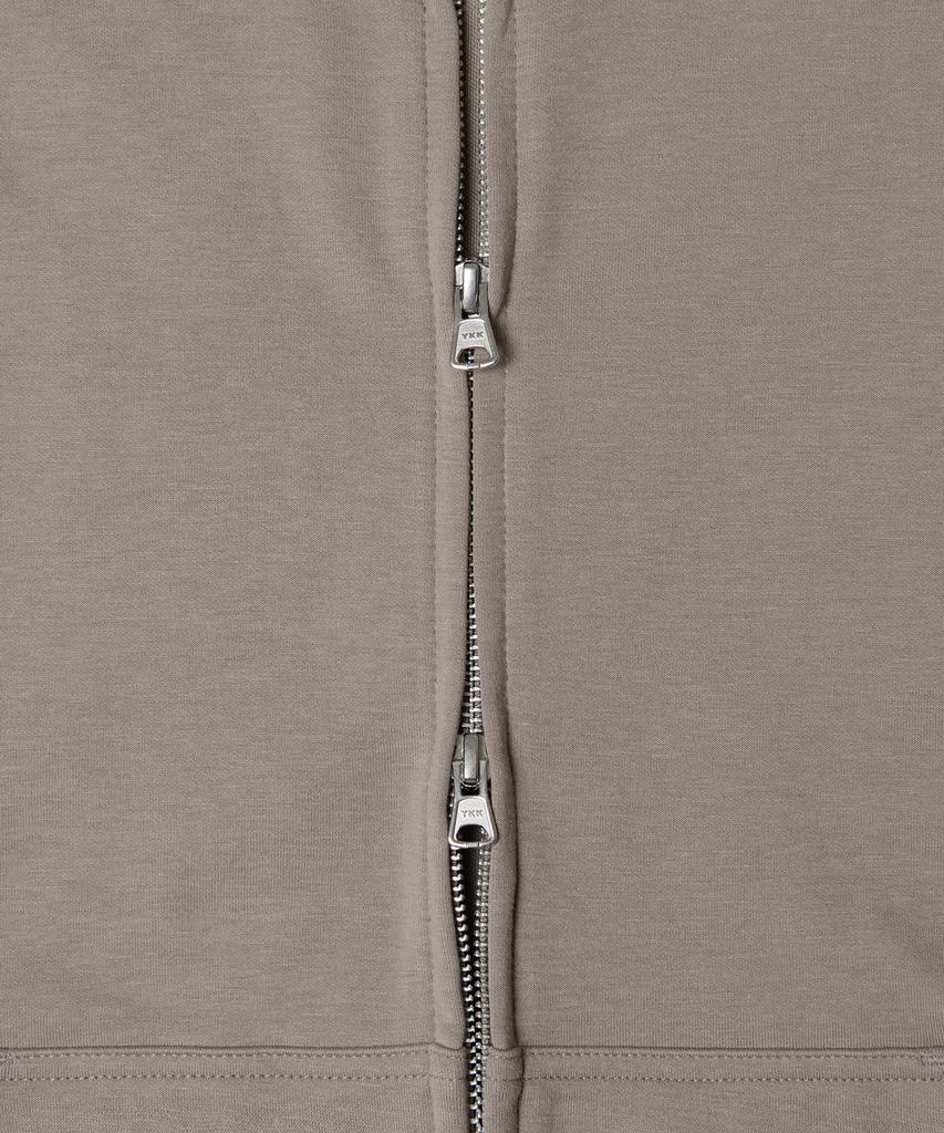 Musinsa Standard Flat Terry Oversized Hooded Sweat Zip-Up [Dusty Beige]