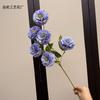 Artificial Peony Flower Long Stem 6 Heads Silk Ranunculus Bunch for Wedding Party Table Hotel Home Floral Decor