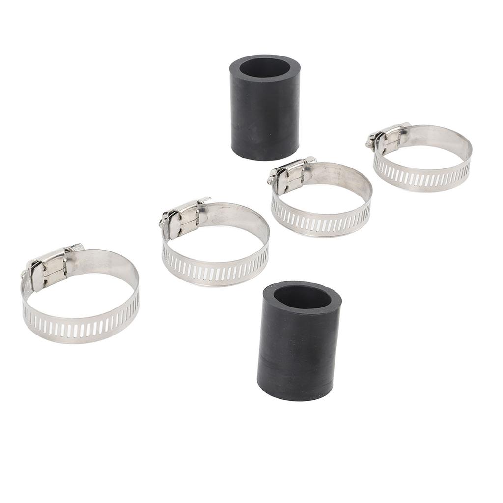 2Pcs 1in High Temp Pipe Clamps Connector Sturdy Exhaust Pipe Clamps Connector for Banshee 1987 to 2006