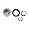 1PC Hose Extension Adapter With Rubber O-rings For Intex Split Hose Plunger Valve Pool Part 1.5in To 1.25in Straight Connector