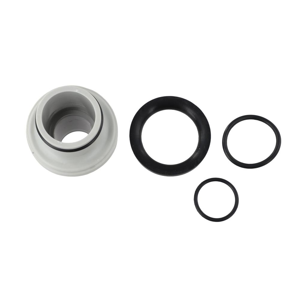 1PC Hose Extension Adapter With Rubber O-rings For Intex Split Hose Plunger Valve Pool Part 1.5in To 1.25in Straight Connector