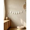 Wall Hanging Boho Handmade Cotton Rope Leaf Tapestry Macrame Wall Decor for Living Room Bedroom Minimalist Home Decoration 140cm