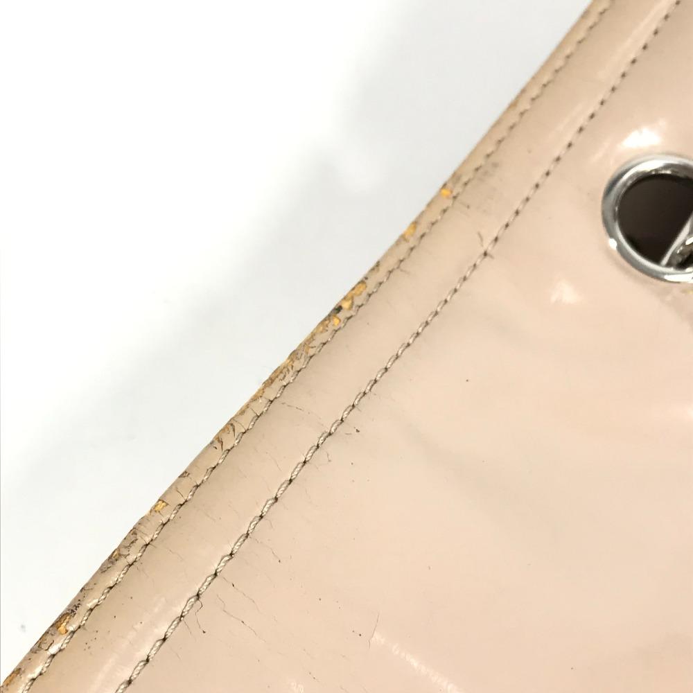 Chanel Lipstick CC CC Mark Logo Double Chain Shoulder Bag Tote Bag