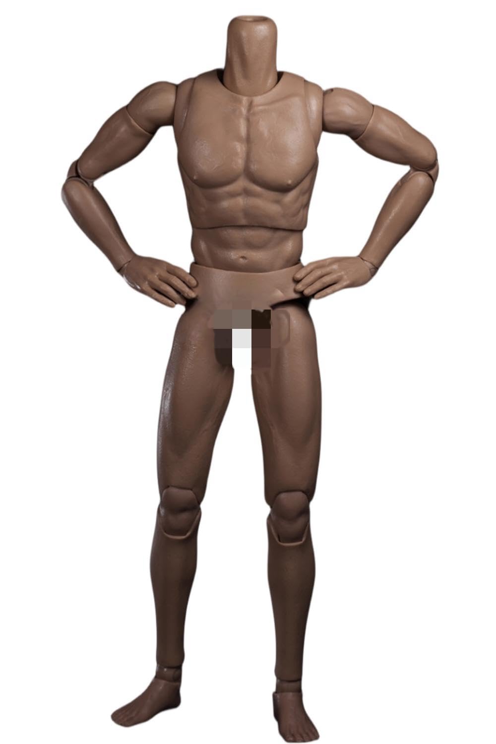 

HiPlay WorldBox Масштабное мужское тело с головой Высокопрочное и AT020 1/6 разъем, Шарнирное,