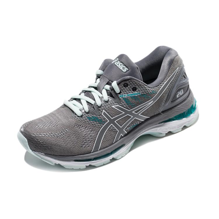 New Asics Gel Nimbus 20 'Grey White' Women's T850N-020