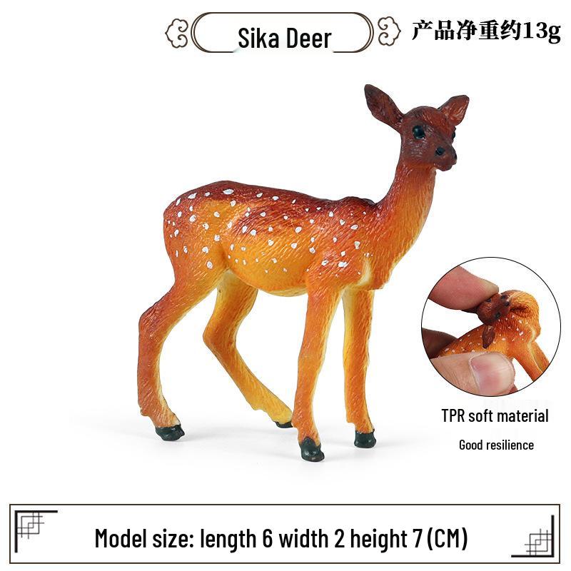 Kids' Marine Animal Model Stress Relief Toy Set: Pufferfish, Octopus, Crab, Shark, Dunkleosteus