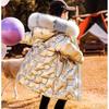 5-14 Years Teenagers Girls Winter Jacket Big Fur Collar Long Style Cold Proof Hooded Coat for Kids Thick Keep Warm Clothes