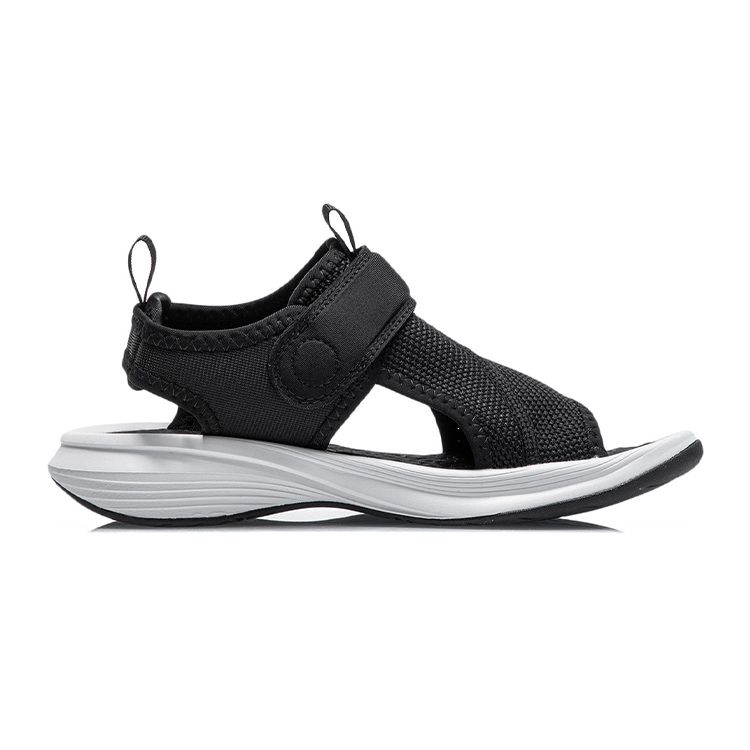 Li Ning Comfortable Versatile Sandals Kids Footwear Black YKUR008-3