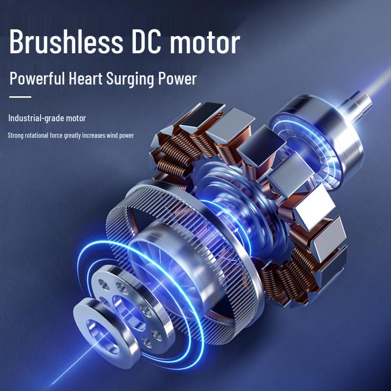 E27 Base Silent LED Ceiling Fan with Remote Control - Energy-Saving Light for Bedroom, Kitchen, Bathroom, Restaurant