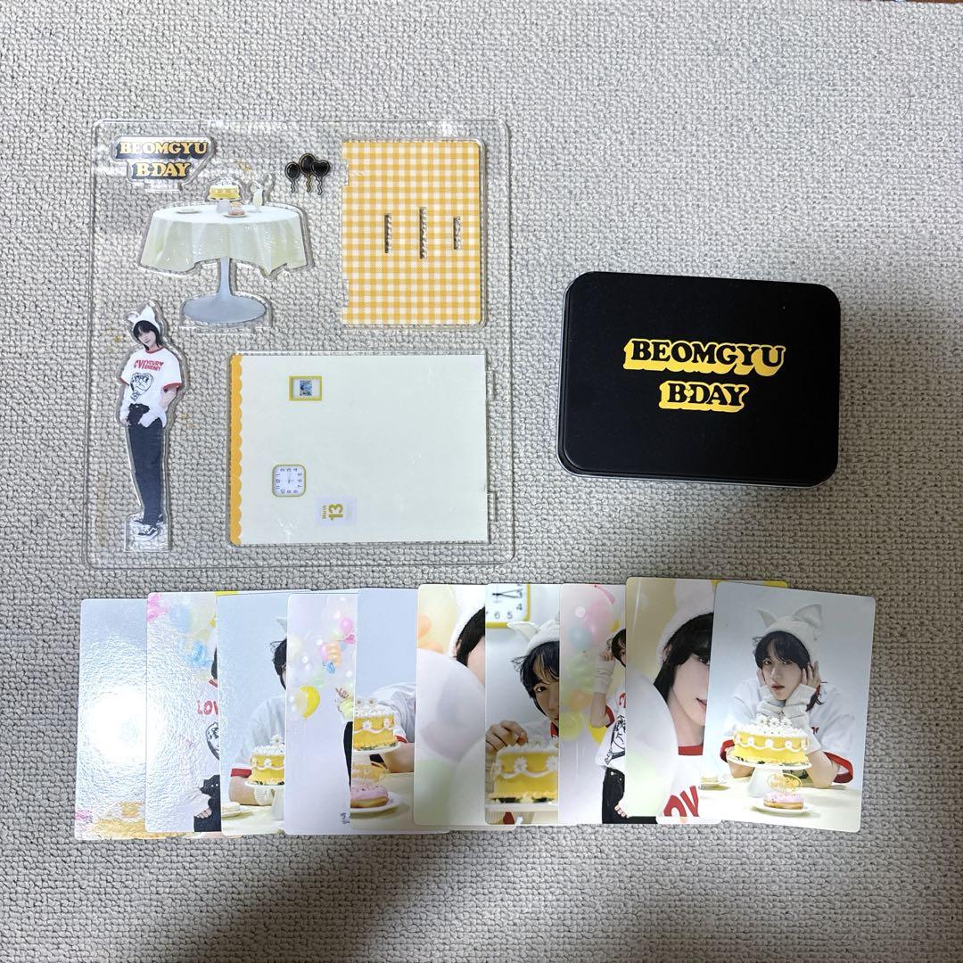 

[USED] Beomgyu Birthday Goods