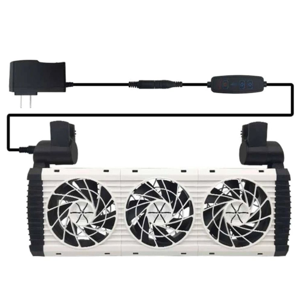 EU/US/UK Aquarium Chiller 1/2/3/4/5Heads Aquarium Air Cooling Device Reduce Water Temperature