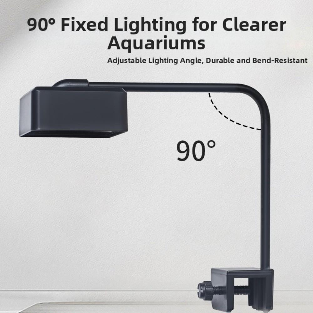 Waterproof Fish Tank Clip Lamp Dimmable Aquatic Plant Light Practical Plant Grow Light Shrimp Tank