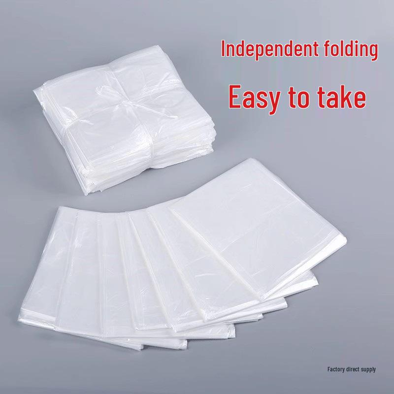 Large Disposable Plastic Bathtub Soaking Cover for Beauty Salons