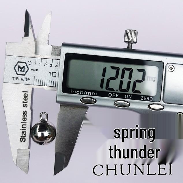 

12 мм Никелированный колокольчик для ошейника питомца: Посеребренный железный колокольчик для рождественских украшений и подвесок Standard