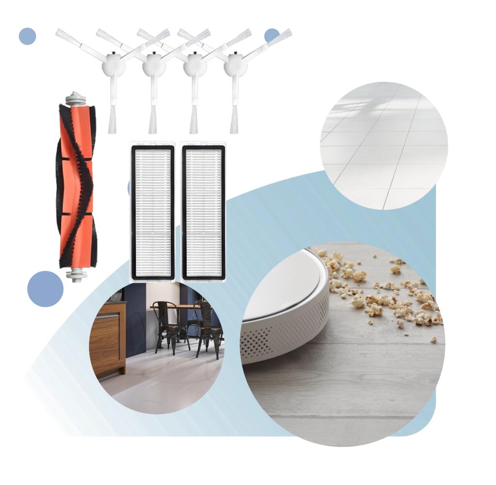 Kit for Xiaomi Mi Robot Vacuum Mop 2 Pro+ S10+ X10 X10+ X20 X20+ S20+ 1C