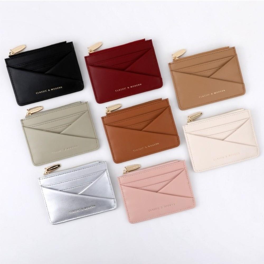 Ultra Thin Card Bag Korean Style Coin Purse Retro Short Wallet Outdoor