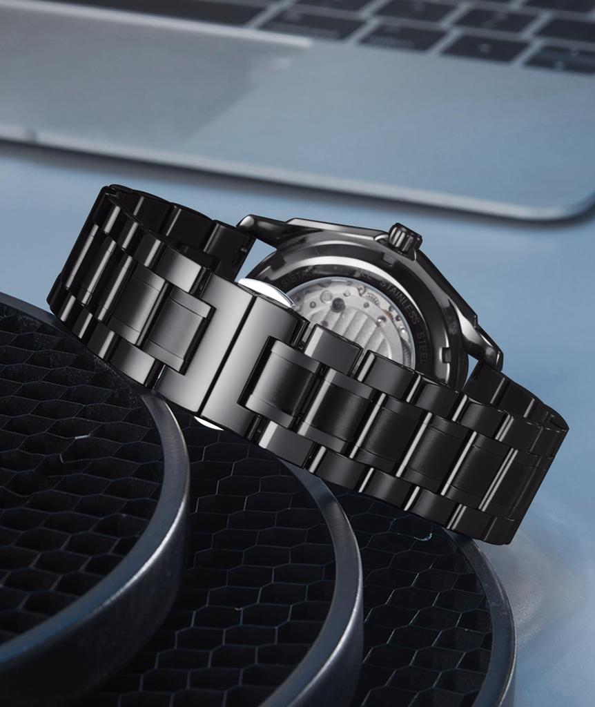 BINLUN Stainless Steel Watch Replacement Quick Adjustment Tool 6 9 Sizes Band, Strap, Durable, Rust-Resistant, Skin-Friendly, Release, Mesh, Unisex,